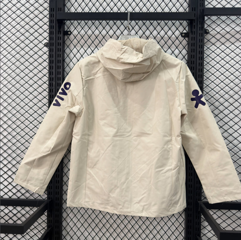 Brazil Cream Windbreaker Jacket