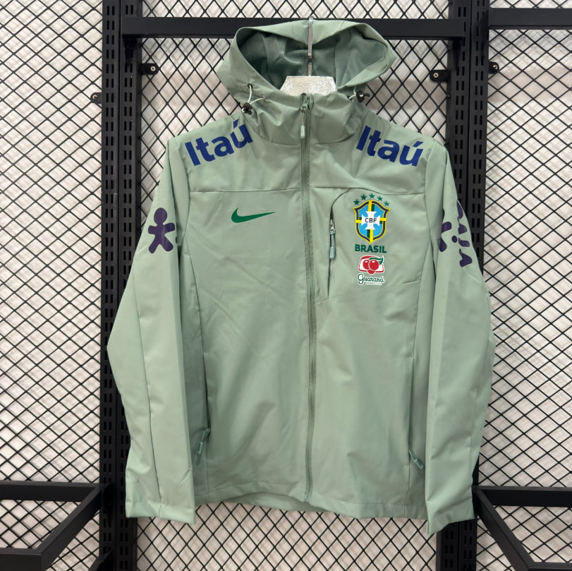 Brazil Mint Green Windbreaker Jacket