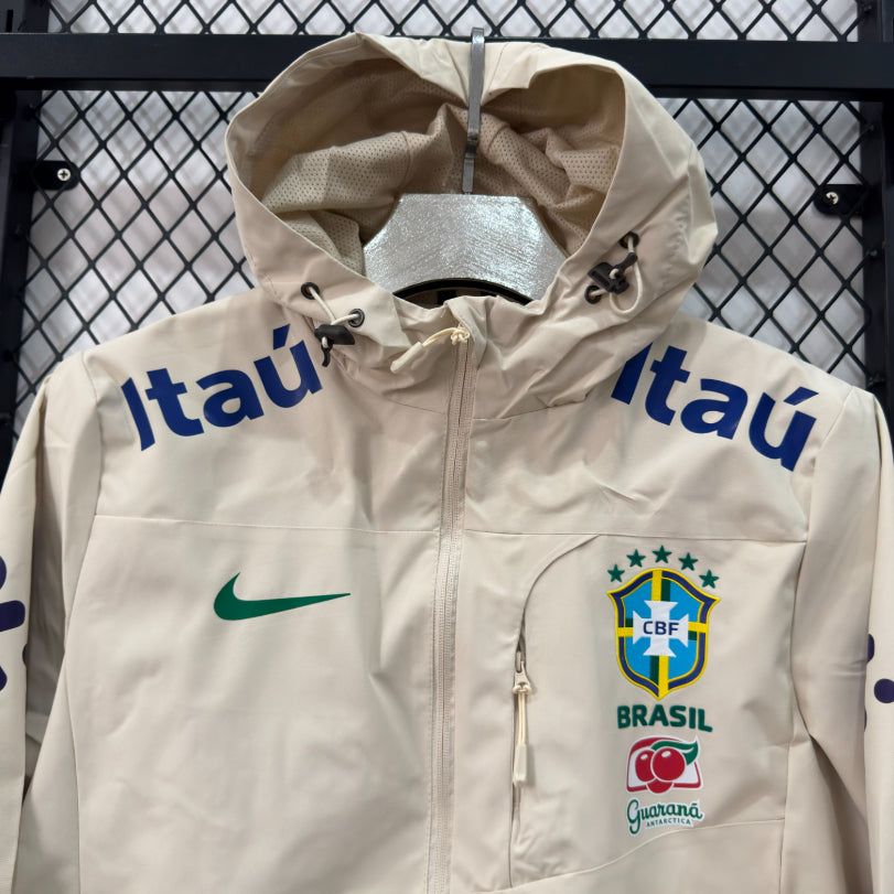 Brazil Cream Windbreaker Jacket