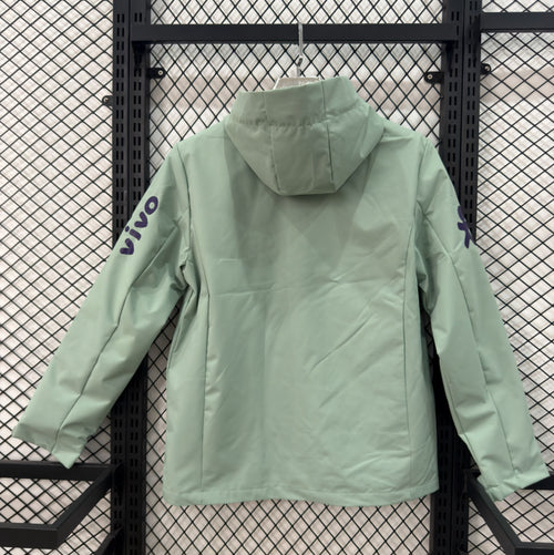 Brazil Mint Green Windbreaker Jacket