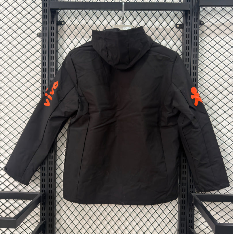 Brazil Black Windbreaker Jacket