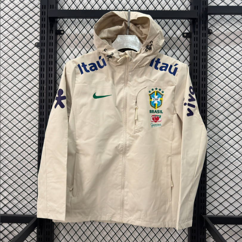 Brazil Cream Windbreaker Jacket