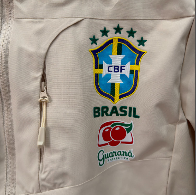 Brazil Cream Windbreaker Jacket