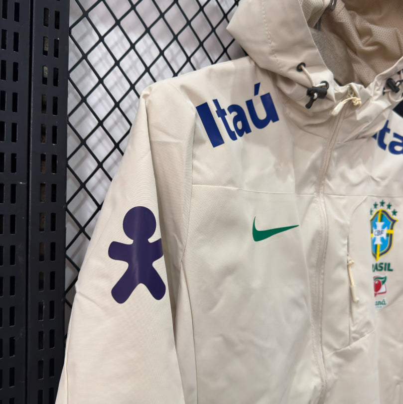 Brazil Cream Windbreaker Jacket